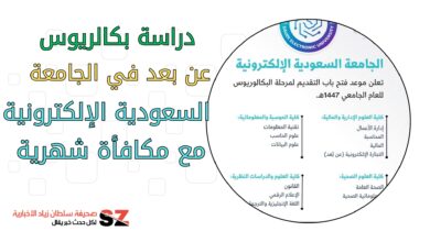 دراسة بكالريوس عن بعد في الجامعة السعودية الإلكترونية مع مكافأة شهر ية وفرص وظيفية